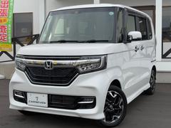 N-BOXカスタム G・Lターボホンダセンシング ナビゲーション(Bluetooth対応) バックモニター 両側電動ドア ETC 前後ドラレコ クルーズコントロール 純正アルミ スマートキー シートヒーター  衝突被害軽減 レーンアシスト 中古車画像