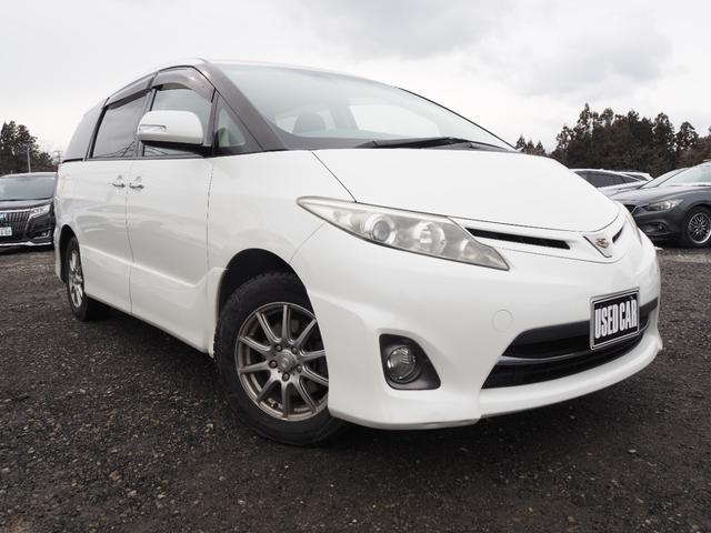 エスティマ(トヨタ) ２．４アエラス　Ｇエディション　１年保証　車検令和８年１１月　４ＷＤ　ナビ　バックカメラ 中古車画像