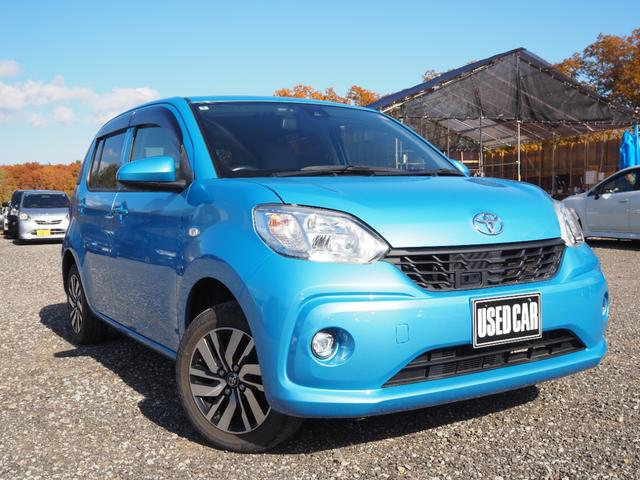 パッソ(トヨタ) Ｘ　Ｇパッケージ　１年保証　車検令和９年４月　４ＷＤ　ナビ　テレビ　バックカメラ　禁煙車　Ｂｌｕｅｔｏｏｔｈ音楽 中古車画像