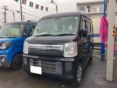 エブリイワゴン JPターボ 4WD ナビ TV 衝突被害軽減システム スマートキー シートヒーター ベンチシート ターボ AT 盗難防止システム ABS ESC CD USB Bluetooth 衝突安全ボディ エアコン 中古車画像