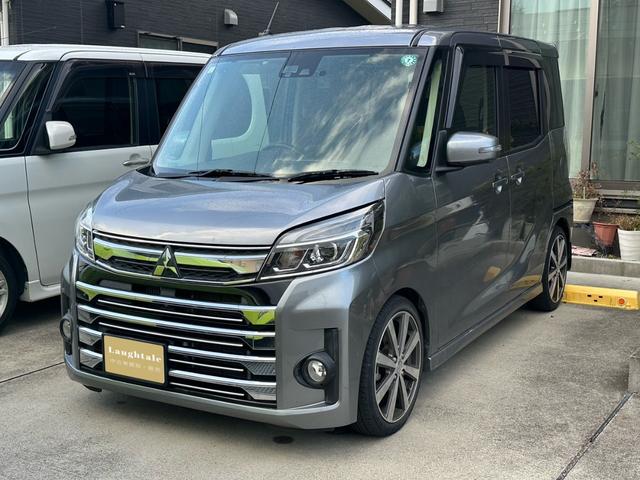 ｅＫスペースカスタム(三菱) カスタムＴ　セーフティパッケージ　純正ナビ・フルセグＴＶ・全方位モニター・両側電動スライドドア・ＥＴＣ・ＬＥＤヘッドライト 中古車画像