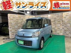 スペーシア G プッシュスタートボタン カーナビ ETC 前方ドライブレコーダー 運転席シートヒーター タコメーター アイドリングストップ 中古車画像