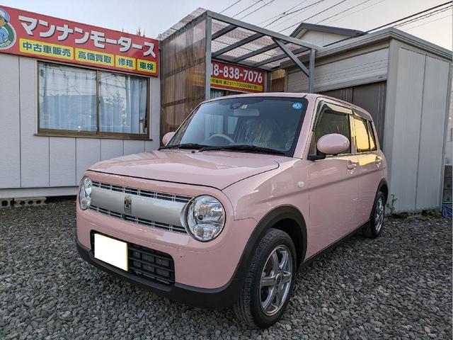 アルトラパン(スズキ) Ｌ　４ＷＤ　カーナビ　リアカメラ　ＤＶＤ再生可　Ｉ−ＳＴＯＰ　シートヒータ 中古車画像