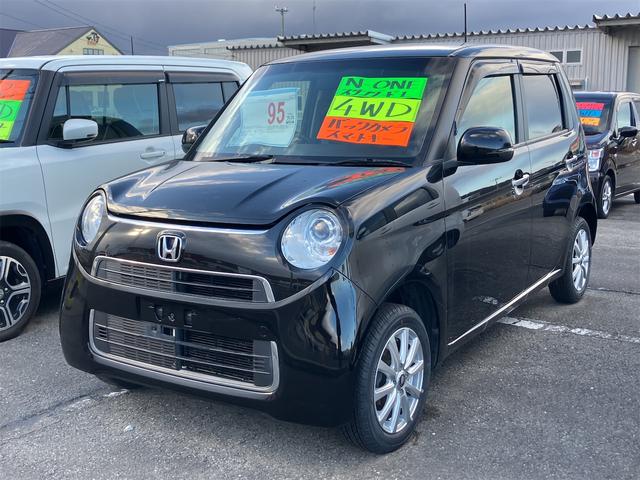 Ｎ−ＯＮＥ(ホンダ) スタンダード・Ｌ　４ＷＤ　ＥＴＣ　バックカメラ　ナビ　ＴＶ　オートライト　ＨＩＤ　スマートキー　アイドリングストップ　電動格納ミラー　シートヒーター　ベンチシート　ＣＶＴ　盗難防止システム　ＡＢＳ　ＥＳＣ　ＣＤ 中古車画像