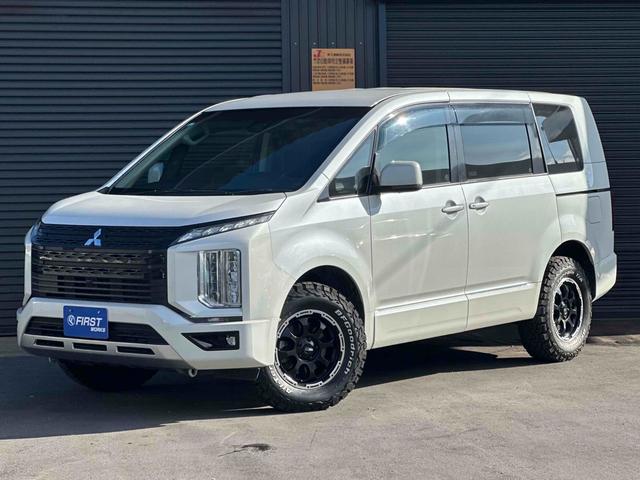 Ｇ　パワーパッケージ　４ＷＤ　月割り自税込み　マッドクロスアルミ　ＢＦグッドリッチ　ブラックグリル　ドライブレコーダー　全周囲カメラ　ナビ　ＴＶ　オートクルーズコントロール　レーンアシスト　両側電動スライドドア