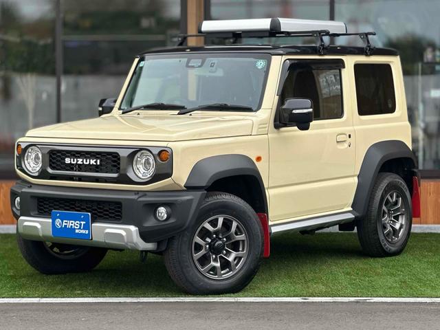 ジムニーシエラ(スズキ) JC 4WD ドライブレコーダー クリアランスソナー オートクルーズコントロール レーンアシスト 衝突被害軽減システム LEDヘッドランプ ヘッドライトウォッシャー アルミホイール スマートキー 中古車画像