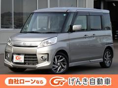 スペーシアカスタム TS 4WD 軽自動車 両側パワースライドドア 社外メモリナビ フルセグTV Bluetooth バックカメラ スマートキー プッシュスタート 運転席シートヒーター HIDライト フォグ ETC ミラーヒーター 中古車画像