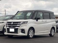 ソリオ ハイブリッドMZ 4WD ヒーター 車線逸脱 フルフラット SRS サイドエアバック PS Cセンサー ウォークスルー ABS アクティブクルーズコントロール オートLED パワーウィンドウ LEDランプ 中古車画像