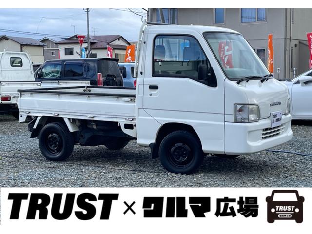 スバル サンバートラック ＴＢ　切替４ＷＤ　５速マニュアル　純正ラジオ