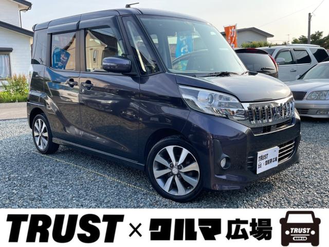 カスタムＴ　ターボ　横滑り防止装置　両側電動スライドドア　前後ドライブレーダー　ルームミラー内蔵バックカメラ　ＳＤナビ　フルセグＴＶ　タッチパネル式オートエアコン　ＥＴＣ