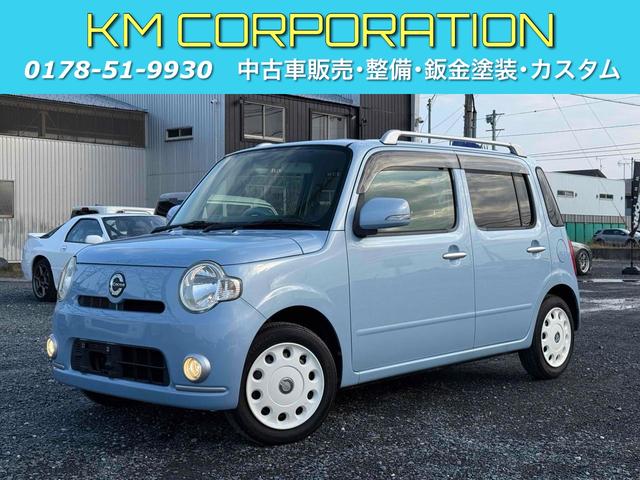 ミラココア(ダイハツ) ココアプラスＸ　４ＷＤ　ナビ　ＴＶ　スマートキー　電動格納ミラー　ベンチシート　ＣＶＴ　盗難防止システム　ＡＢＳ　ＣＤ　ルーフレール　衝突安全ボディ　エアコン　パワーステアリング 中古車画像
