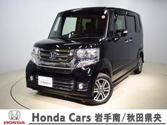 N-BOXカスタム G・Lパッケージ 4WD、左側PSD、シートヒーター、エンスタ、ETC、フルセグナビ、バックカメラ 中古車画像