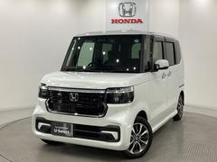 ホンダ　Ｎ−ＢＯＸカスタム　ベースグレード　純正メモリーナビ　中古スタッドレスタイヤ　ドライブレコーダー前後装着＋ＥＴＣ付