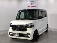 ホンダ　Ｎ−ＢＯＸカスタム　ターボコーディネートスタイル　純正メモリーナビ　中古スタッドレスタイヤ　ドライブレコーダー前後装着＋ＥＴＣ付