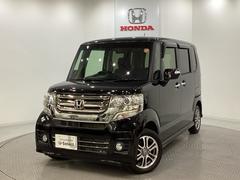 N-BOXカスタム G・Lパッケージ 4WD 左側電動スライドドア メモリーナビ フルセグTV CD DVD再生可能 バックカメラ HIDヘッドライト 衝突被害軽減システム ベンチシート シートヒーター 盗難防止システム 中古車画像