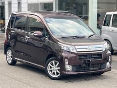 ムーヴ カスタム XスマートセレクションSA 4WD ETC バックカメラ ナビ TV 衝突被害軽減システム オートライト LEDヘッドランプ スマートキー アイドリングストップ 電動格納ミラー ベンチシート CVT 盗難防止システム ABS 中古車画像