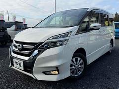 セレナ ハイウェイスター VセレクションII 4WD ドライブレコーダー ETC 全周囲カメラ TV クリアランスソナー オートクルーズコントロール パークアシスト 衝突被害軽減システム 両側電動スライドドア オートライト LEDヘッドランプ 中古車画像