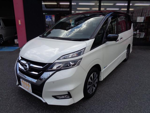 日産 セレナ ハイウェイスター　Ｖセレクション　９インチナビ　ＴＶ　フリップダウンモニター　アラウンドビューモニター　エマージェンシーブレーキ　クルーズコントロール　ＥＴＣ　ドライブレコーダー