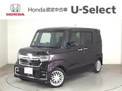 N-BOXカスタム Lターボ LED・フルセグ・メモリナビ・バックカメラ・純正AW・両側電動ドア・ETC 地デジチューナー 衝突軽減ブレーキサポート LEDヘッドライ ターボエンジン PS カーテンエアバック シートヒータ USB 中古車画像