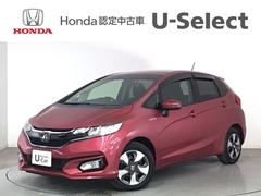 フィットハイブリッド F LED・フルセグ・メモリナビ・バックカメラ・USBポート・ドアバイザー・ETC 地デジTV ナビTV LEDヘッドライト リアカメラ 横滑り防止装置 フルオートエアコン イモビライザー ABS 中古車画像