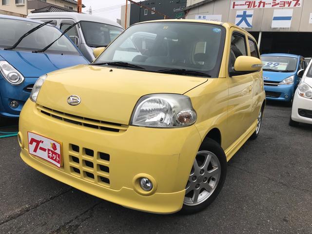 ダイハツ エッセ カスタム 軽自動車 イエロー ａｔ ａｃの中古車 グーネット中古車