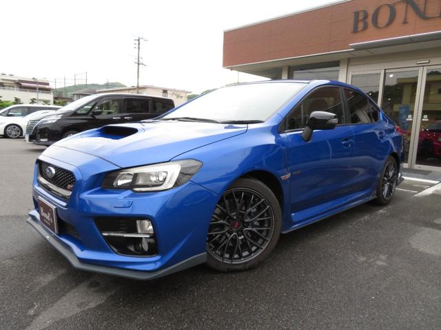 ＳＴＩ　６ＭＴ　ターボ　４ＷＤ　エアロ　ＳＴＩアルミ　ＬＳＤ　純正マフラー　ＬＥＤライト　半レザー　ナビＴＶ　ブレーキアシスト　ヒルスタート　横滑り防止　盗難防止　Ｓキー　ＥＴＣ　オートＡＣ　タイベル交換済