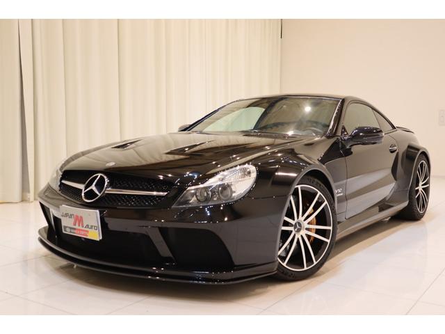 メルセデス・ベンツ ＳＬ ＳＬ６５　ＡＭＧ　ブラックシリーズ　ＵＳ並行車　ロベルタ製フロントリフティングシステム　特注車高調ローダウン　レザーインテリア　ＨＤＤナビ　フルセグＴＶ　バックカメラ　キセノンヘッドライト　禁煙車