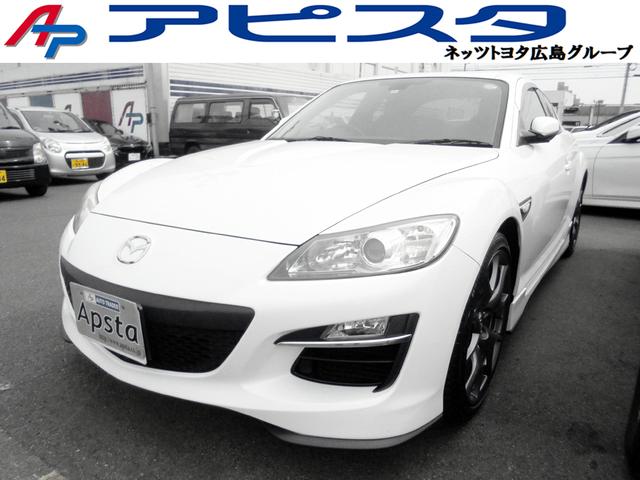 マツダ ＲＸ－８ タイプＲＳ　６速ＭＴ　純正１９ＡＷ　ＲＥＣＡＲＯ製ハーフレザーシート　コンフォートパッケージ　ＢＯＳＥサウンドシステム　レインセンサーワイパー　ＨＩＤオートライト　アドバンストキーレスエントリー