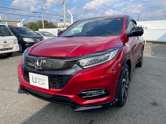 ヴェゼル(ホンダ) ハイブリッドRS・ホンダセンシング 純正8インチナビ フルセグTV ミュージックラック BluetoothAudio バックカメラ ETC 前席シートヒーター LEDヘッドライト LEDフォグ 中古車画像