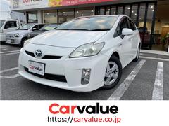 プリウス S ETC Bカメラ 純正TVナビ ワンセグTV Bluetooth接続 電格ミラー オートライト プッシュスタート スマートキー アイドリングストップ スペアタイヤ トノカバー 中古車画像