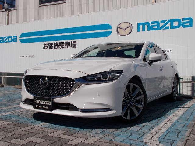 マツダ ＭＡＺＤＡ６セダン ＸＤ　Ｌパッケージ　衝突被害軽減システム　全方位カメラ　ドライブレコーダー　ＥＴＣ　ＭＲＣＣ　革シート　ＴＶナビ　Ｂｌｕｅｔｏｏｔｈ　クリアランスソナー　ＥＴＣ　シートヒーター・エアコン　スマートキー　プッシュスタート