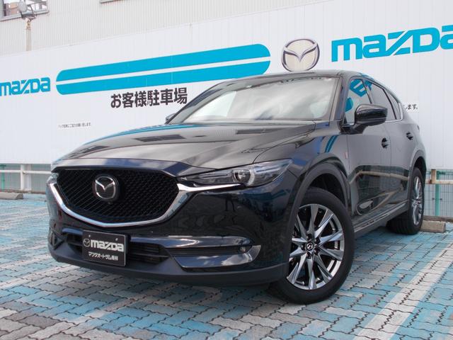 マツダ ＣＸ－５ ＸＤ　エクスクルーシブモード　本革シート　１９インチアルミ　ＢＯＳＥサウンド　衝突被害軽減システム　全方位カメラ　スマートキー　プッシュスタート　シートヒーター・エアコン