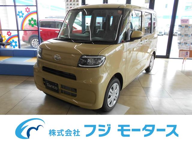 ダイハツ タント Ｌ　届出済み未使用車　当店デモカーアップ　後席両側スライドドア　スマートアシスト　フロアマット装備済み　ミラクルオープンドア