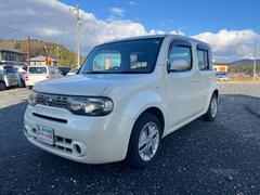 キューブ 15X インテリキー プッシュスタート ナビ TV バックカメラ ベンチシート ABS 中古車画像