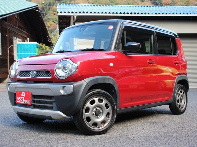 フレアクロスオーバー(マツダ) ＸＧ　ナビＴＶ　Ｂｌｕｅｔｏｏｔｈ　ＥＴＣ　スマートキー　プッシュスタート　ブレーキサポート　運転席シートヒーター　オートエアコン　ベンチシート　オートライト　ＨＩＤヘッドライト 中古車画像