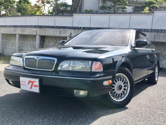 インフィニティＱ４５入荷しました！新品タイヤ４本！！ 革シート　ワンオーナー　サンルーフ　パワーシート　禁煙車　クルコン