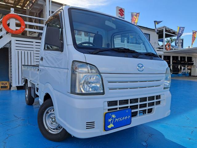 マツダ スクラムトラック KCエアコン パワステ ETC バイザーの