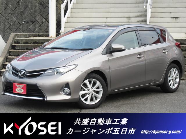 トヨタ オーリス１８０ｇ ｓパッケージ 純正ｓｄメモリーナビ ｅｔｃ スマートキー 純正アルミホイール オートライト パドルシフト ａｆｓ ｈｉｄ シートリフターの中古車 車体価格64 8万円 13 平成25 年式 走行6 7万キロ 車体色ブラウンｍ 広島県広島市佐伯区石内南１