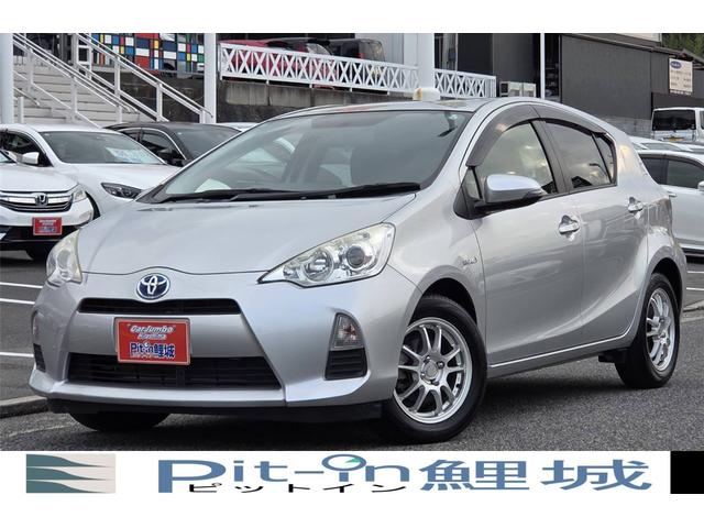 アクア(トヨタ) Ｓ　順正ナビ　フルセグＴＶ　ＥＴＣ　Aftermarket１５インチＡＷ 中古車画像