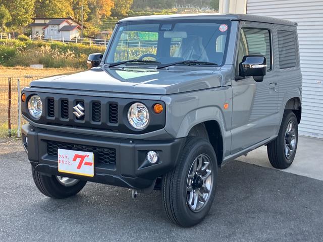 ジムニー(スズキ) ＸＣ　届出済未使用車　４ＷＤ　クリアランスソナー　オートクルーズコントロール　レーンアシスト　衝突被害軽減システム　オートライト　ＬＥＤヘッドランプ　ヘッドライトウォッシャー　スマートキー 中古車画像
