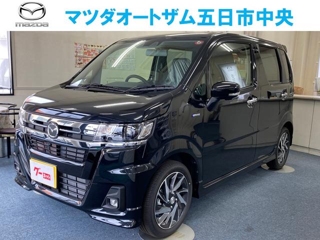 マツダ フレア ハイブリッドＸＴ　４ＷＤ　バックカメラ　クリアランスソナー