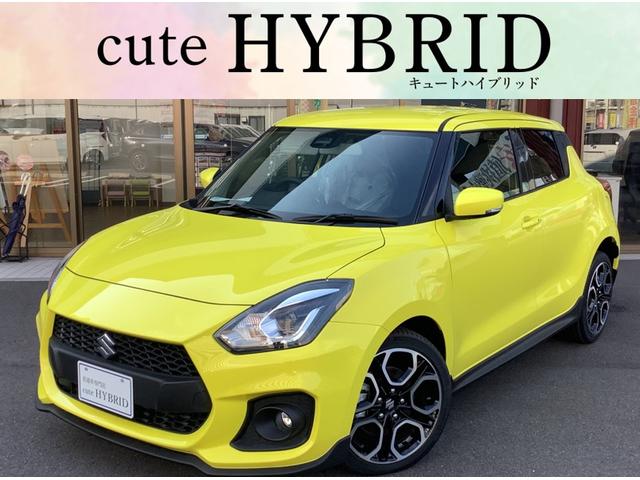 スイフトスポーツ(スズキ) 　クリアランスソナー　オートクルーズコントロール　レーンアシスト　衝突被害軽減システム　アルミホイール　オートライト　スマートキー　電動格納ミラー　シートヒーター　ＭＴ　ＥＳＣ　エアコン 中古車画像