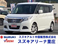 ソリオ ハイブリッドMX ETC 全周囲カメラ ナビ TV 両側スライド・片側電動 スマートキー アイドリングストップ 電動格納ミラー シートヒーター フルフラット ウォークスルー CVT アルミホイール CD 中古車画像