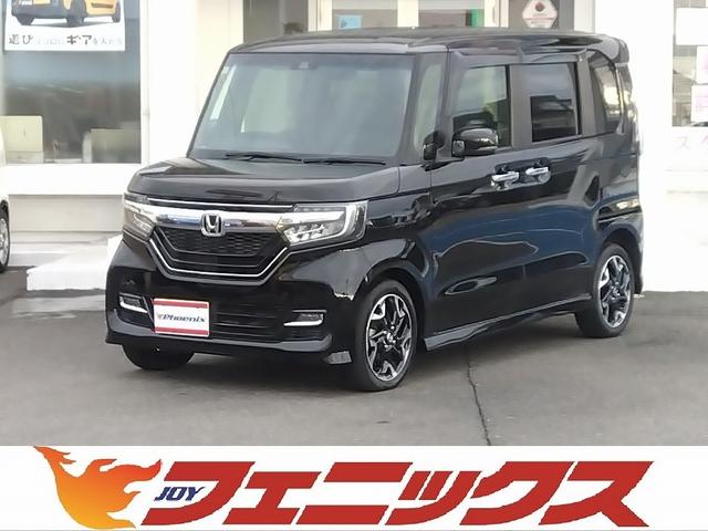 ホンダ Ｎ－ＢＯＸカスタム Ｇ・ＥＸターボホンダＳ４ＷＤ★禁煙★フルセグナビ★天吊Ｍ★　４ＷＤ★禁煙車★フルセグナビ★フリップダウンモニター★バックカメラ★ＢＴ再生★両側パワースライドドア★ヒーター付ハーフレザーシート★ＬＥＤオートライト＆フォグ★オーバーヘッドシェルフ★ＵＳＢ充電★