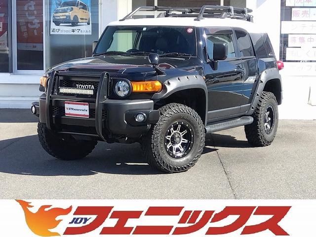 ＦＪクルーザー(トヨタ) ブラックカラーパッケージ４ＷＤリフトＵＰ外オーバーフェンダー　４ＷＤ★リフトアップ★禁煙車★外オーバ 中古車画像