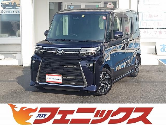 ダイハツ タント カスタムＸ現行型スマアシ９型ＤＳＰオーディオＢカメＷパワスラ　現行モデル　禁煙車　９インチディスプレイオーディオ