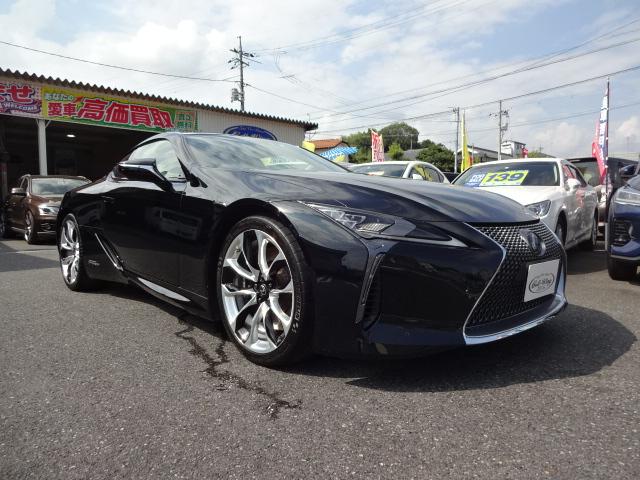 ＬＣ(レクサス) ＬＣ５００ｈ　Ｌパッケージ　・ホワイトレザーシート・パノラマガラスサンルーフ・３眼ＬＥＤヘッドライト 中古車画像