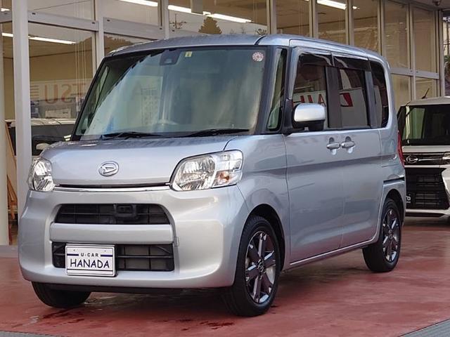 ダイハツ タント Ｘ　ＳＡＩＩ　助手席側パワースライドドア　純正ナビ　ＥＴＣ　４ＷＤ　バックカメラ