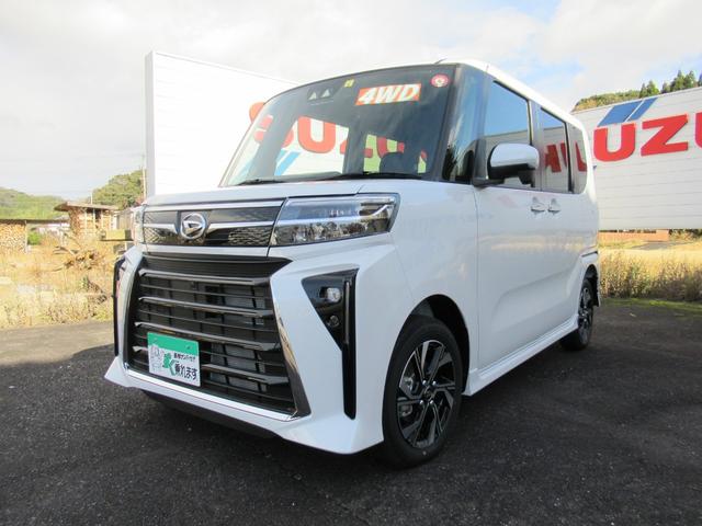 カスタムＸ　パノラマモニター対応カメラ　両側電動スライドドア　届出済未走行車　スマートアシスト