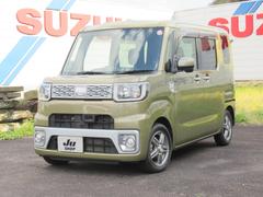 ウェイク X SA フルタイム4WD ターボ車 車検整備付 純正ナビ+ワンセグTV(Bluetooth接続可) 衝突被害軽減ブレーキ LEDヘッドランプ 左側パワースライドドア スタッドレスタイヤ シートヒーター ETC 中古車画像